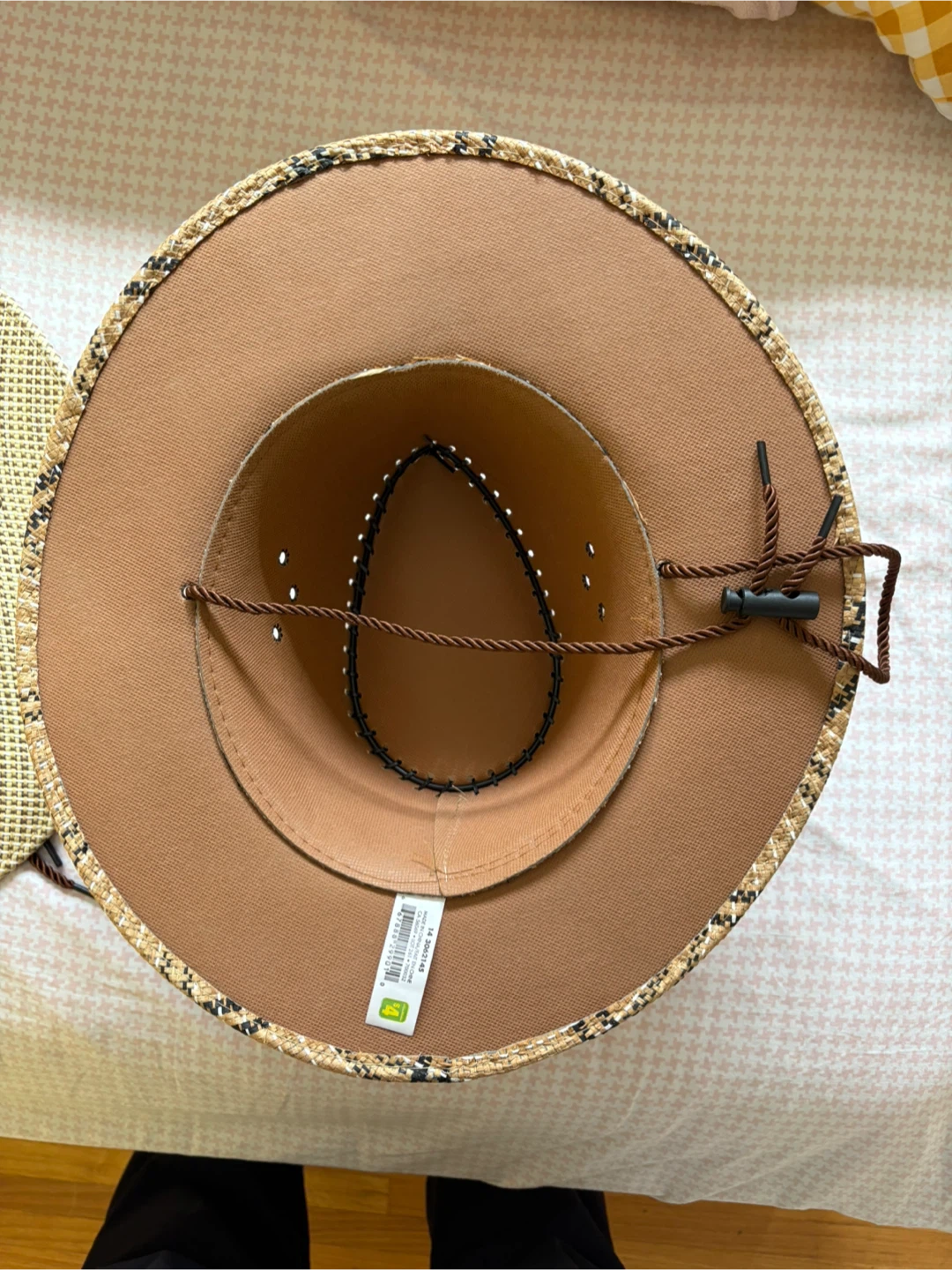 Straw Cowboy Hat with Chin Strap- new - photo 4