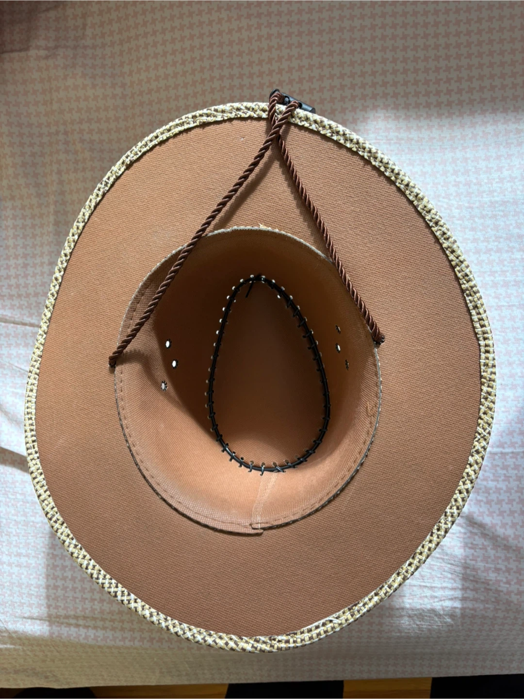 Straw Cowboy Hat with Chin Strap- new - photo 5