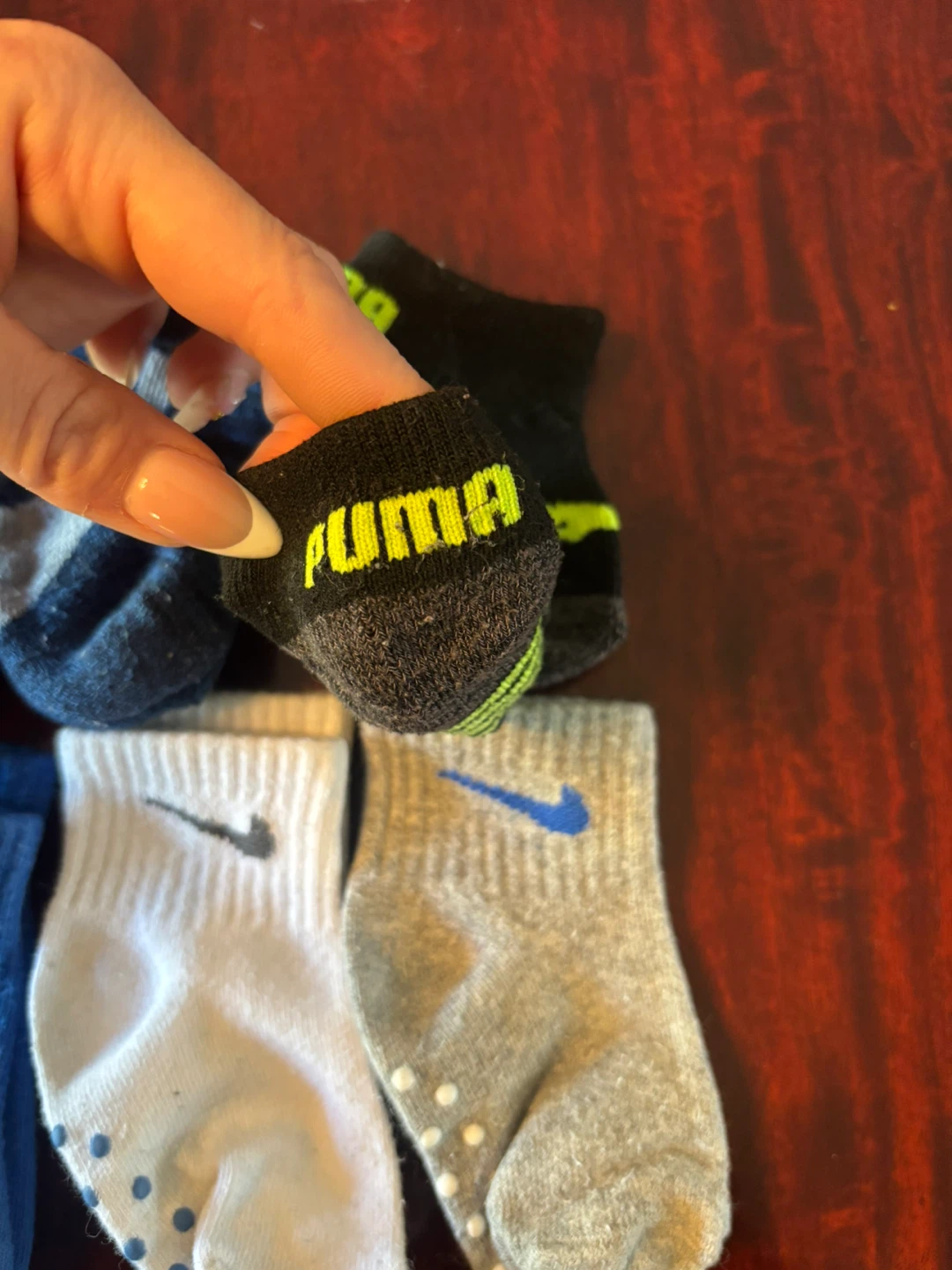 Kids socks 3 pairs of Nike 3 pair of Puma - photo 3