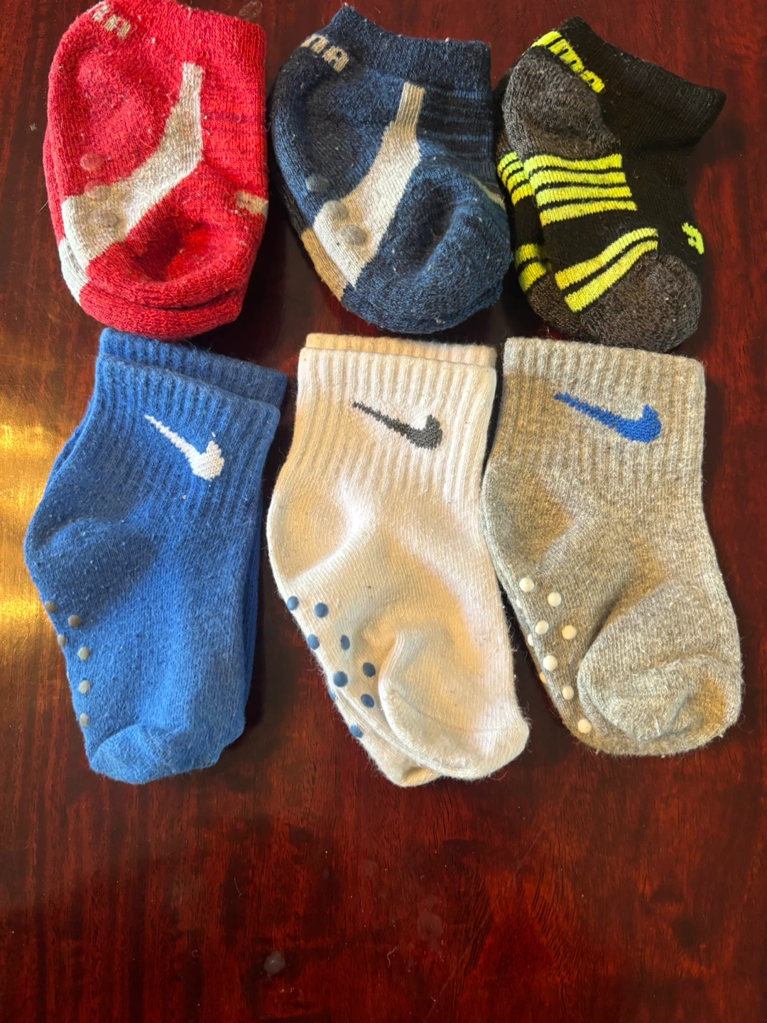 Kids socks 3 pairs of Nike 3 pair of Puma - photo 2
