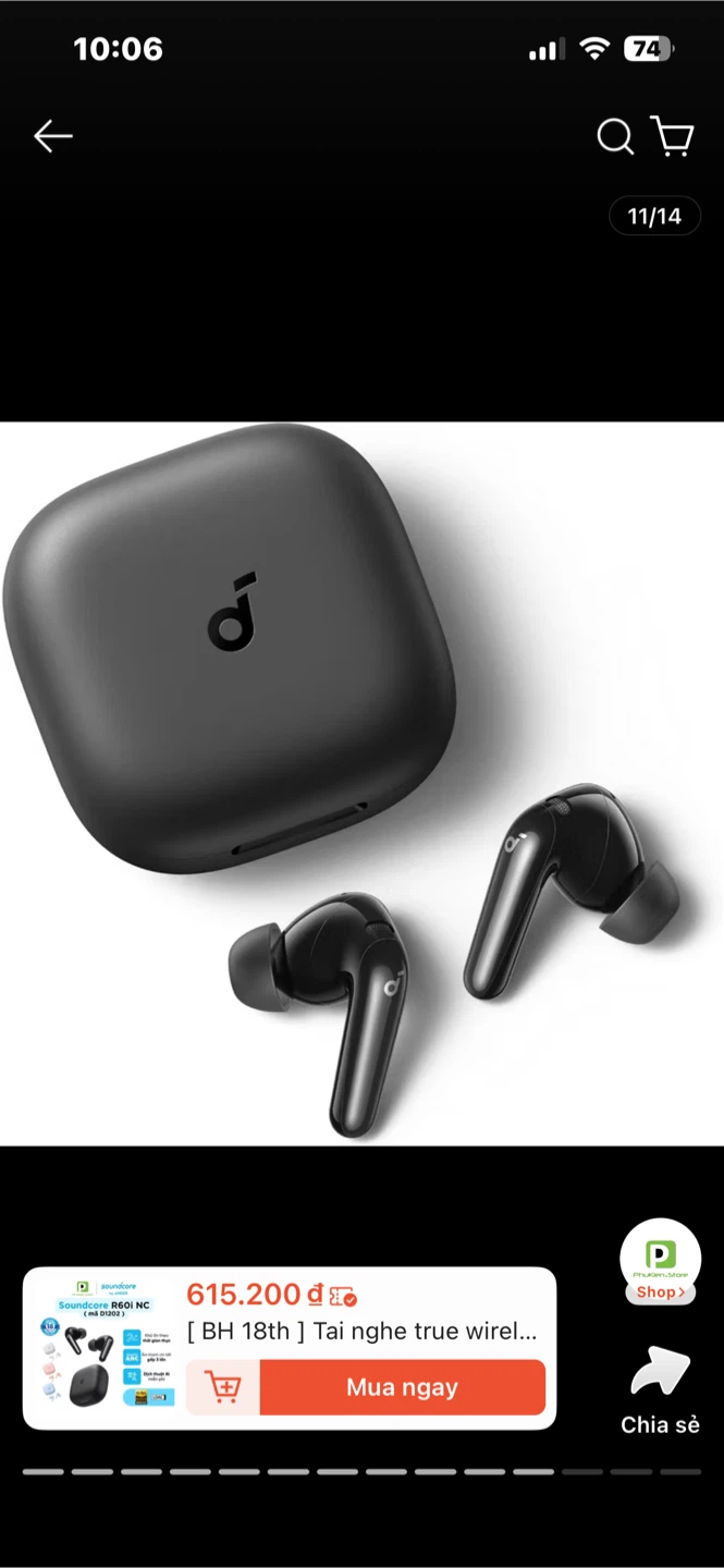 Soundcore R60i NC True Wireless Earbuds