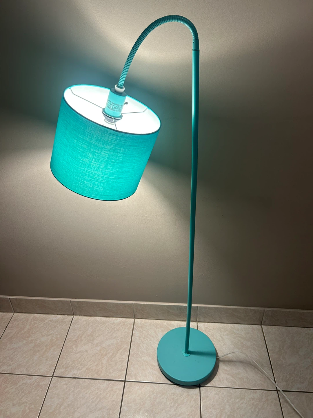 Teal Standing Lamp – Great Lighting - photo 2
