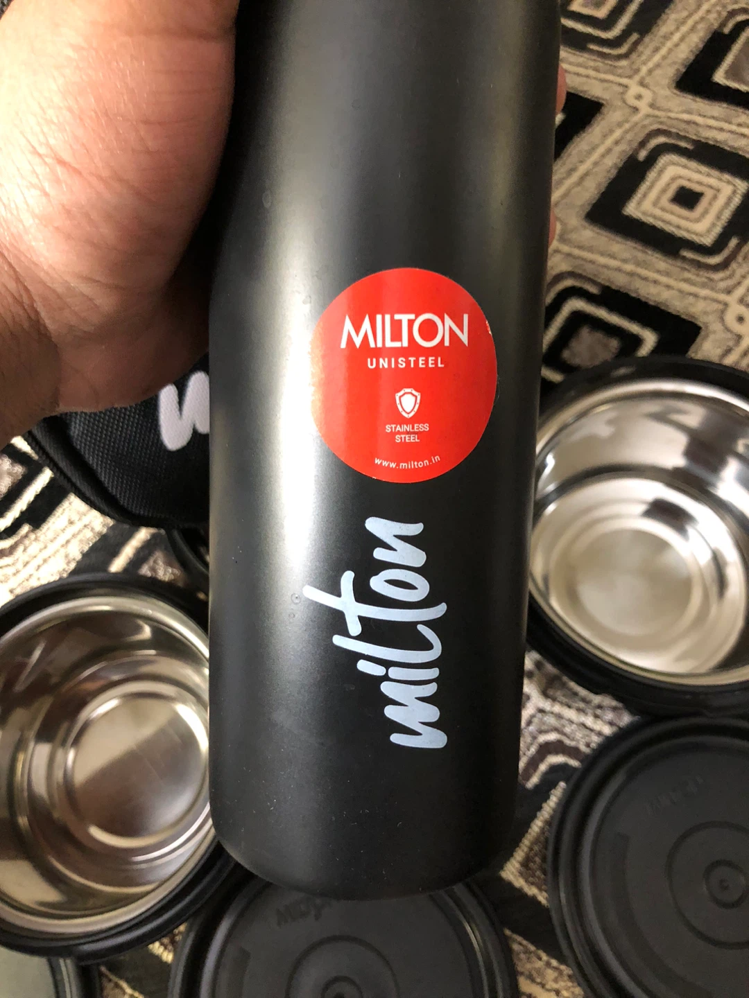 Milton Unisteel Insulated Lunch Bag with Water Bottle - photo 4