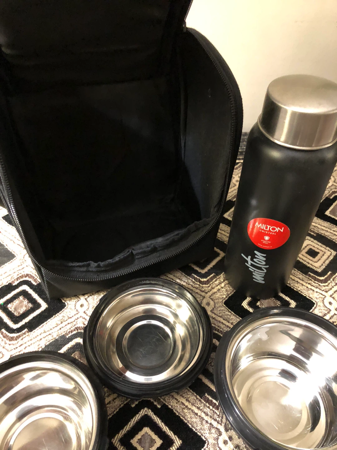 Milton Unisteel Insulated Lunch Bag with Water Bottle - photo 3