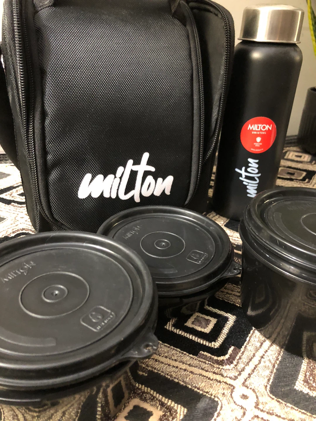 Milton Unisteel Insulated Lunch Bag with Water Bottle - photo 2