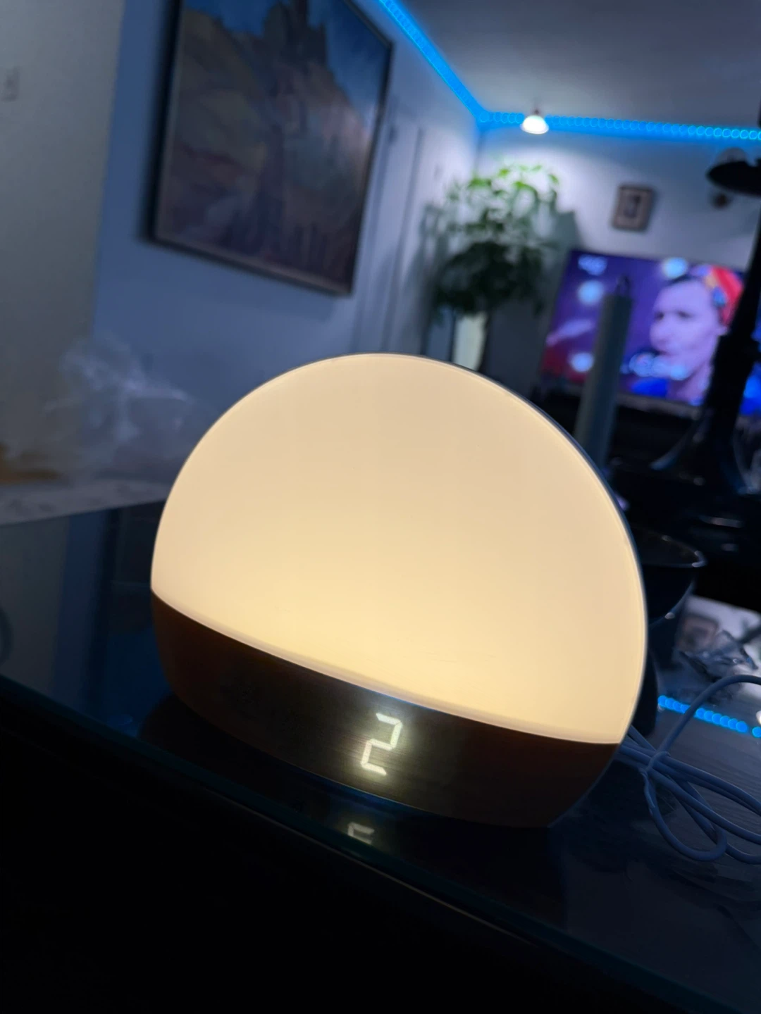 Daybreak Digital Alarm Clock WHO-DB22 with Light - photo 2