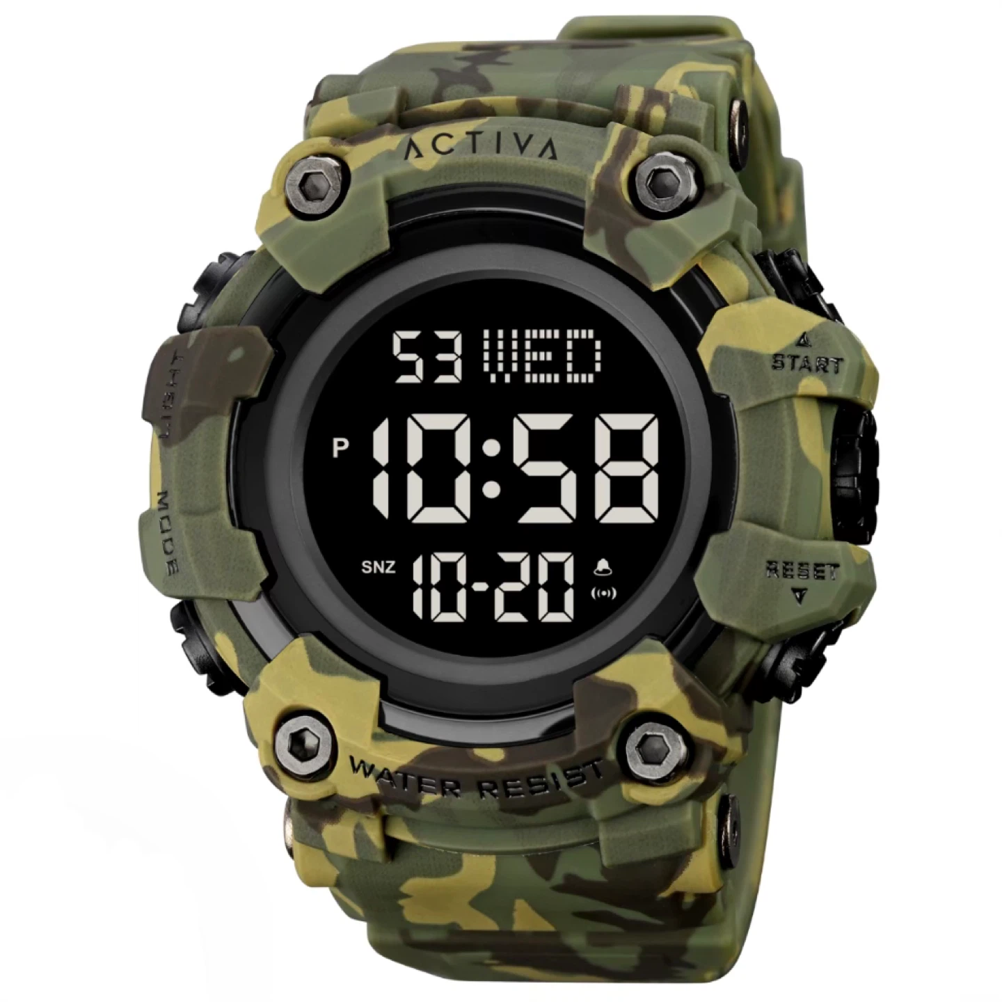 Activa X Invicta Digital Men's Watch - 56mm