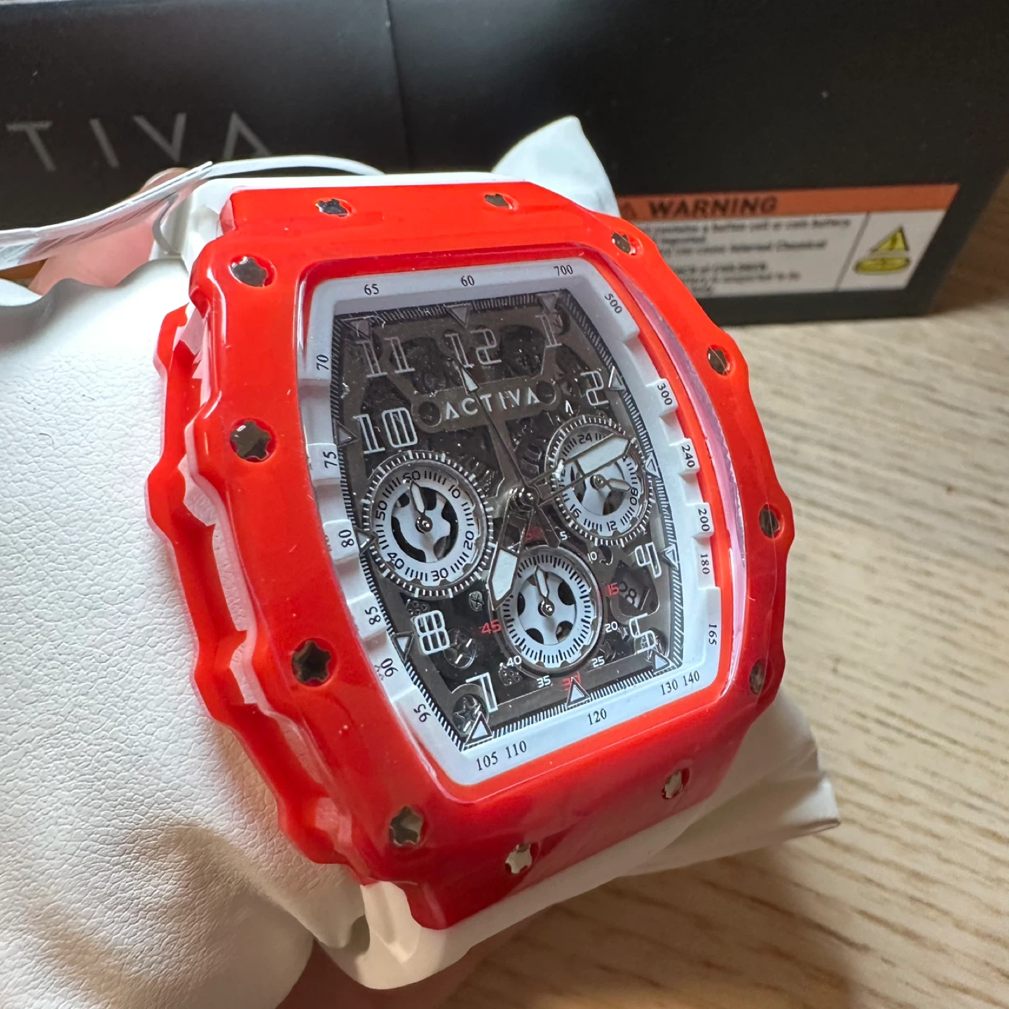 Activa X Invicta Men's Watch w/ Skeleton Dial - 44.3mm - photo 4
