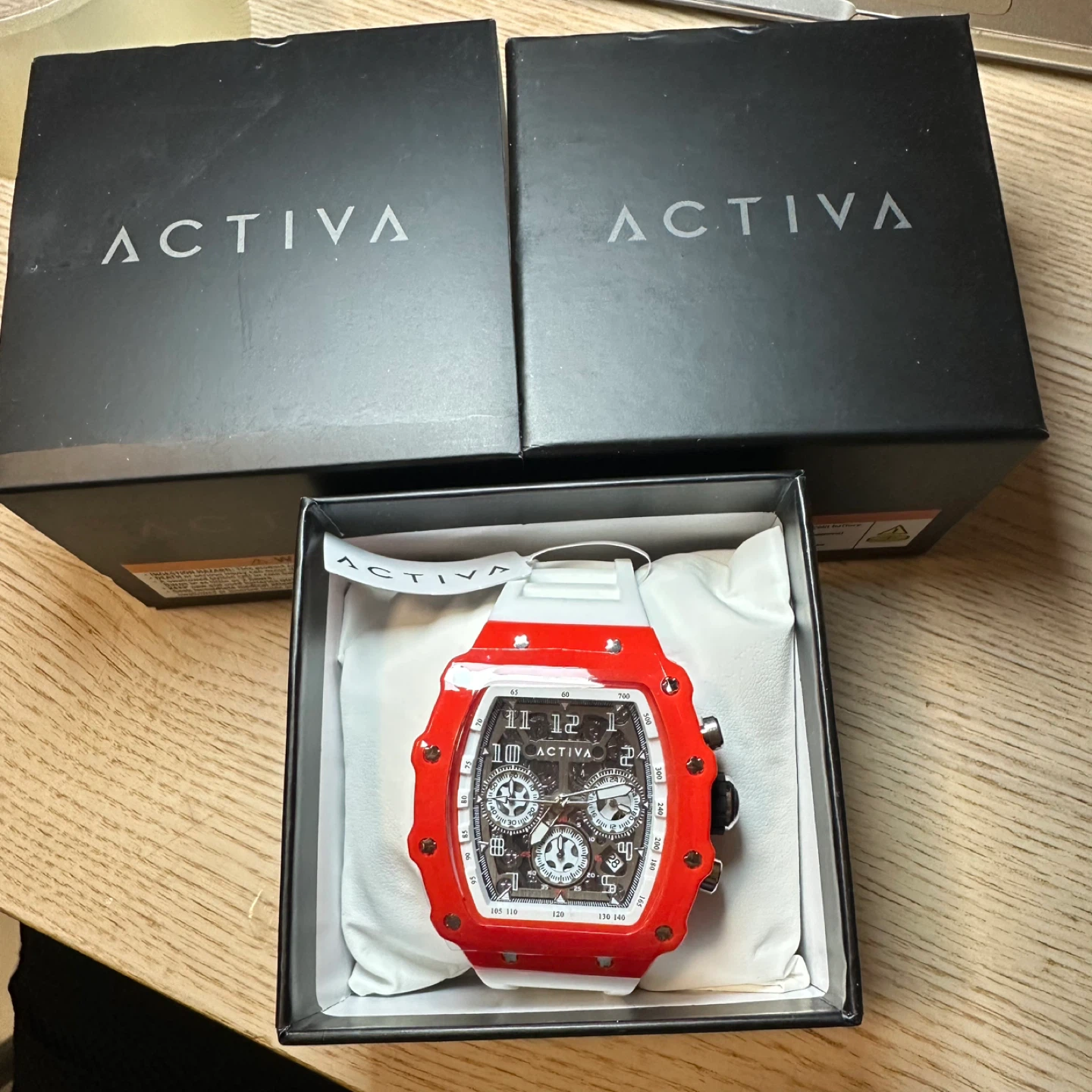 Activa X Invicta Men's Watch w/ Skeleton Dial - 44.3mm