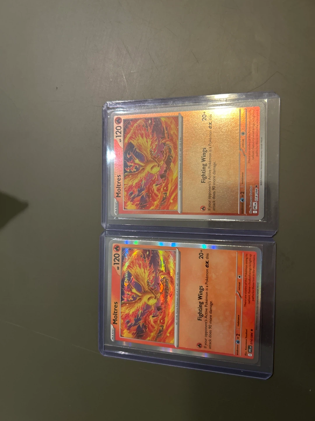 Pokemon Moltres EX Trading Cards @2pcs
