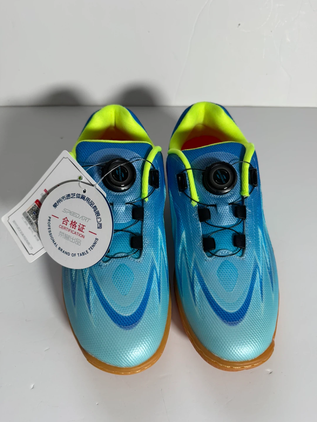 Speedart Blue Table Tennis Shoes BNWT Certified Lightweight