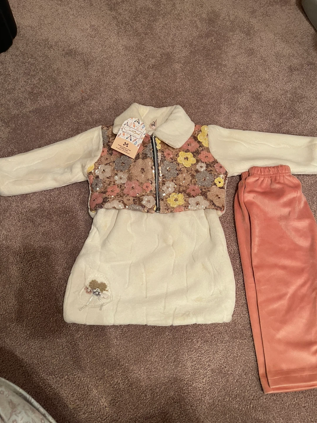 Girls' 3-Piece Outfit Set. $50 for both. Brand new