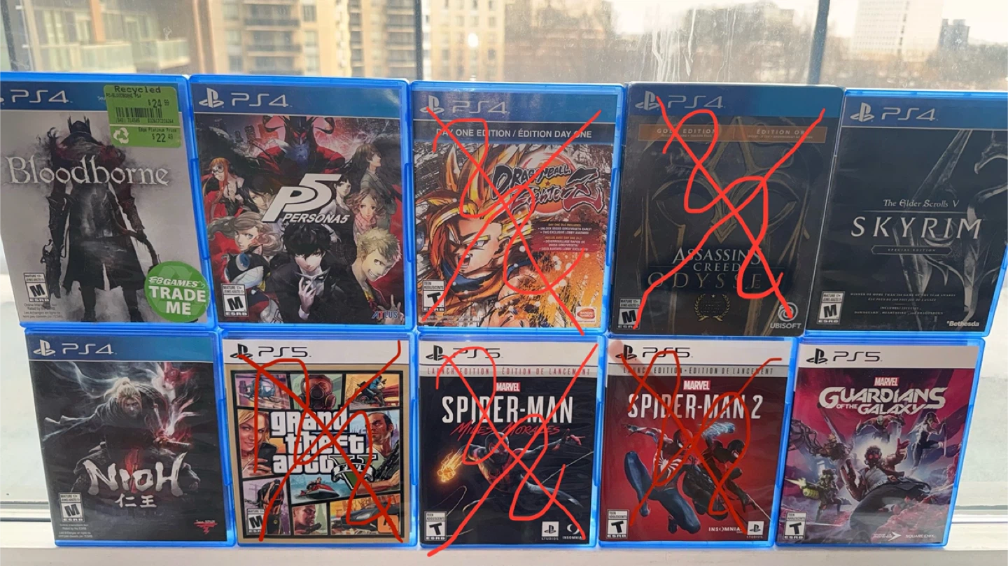 Ps5 / PS4 games