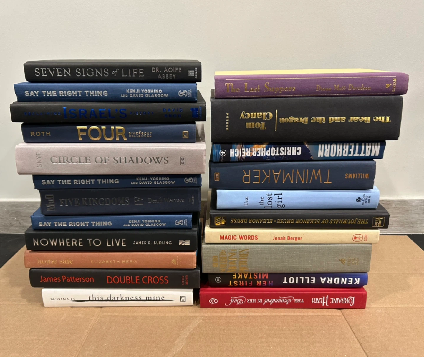 🔥 25 BOOKS BESTSELLER LOT MAKE OFFER🔥