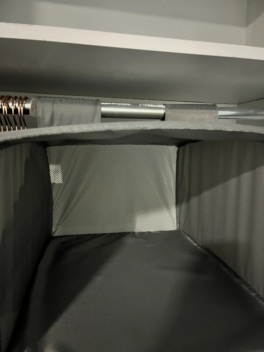 Grey 6-Shelf Hanging Closet Organizer - photo 2