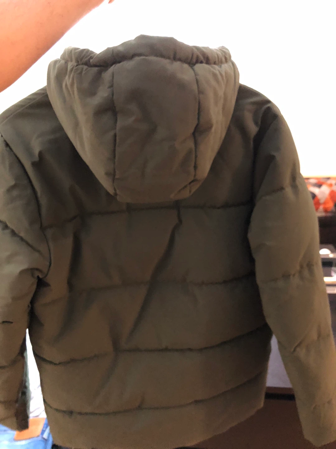 Olive Green Mountain Warehouse Women’s Puffer Jacket - photo 4