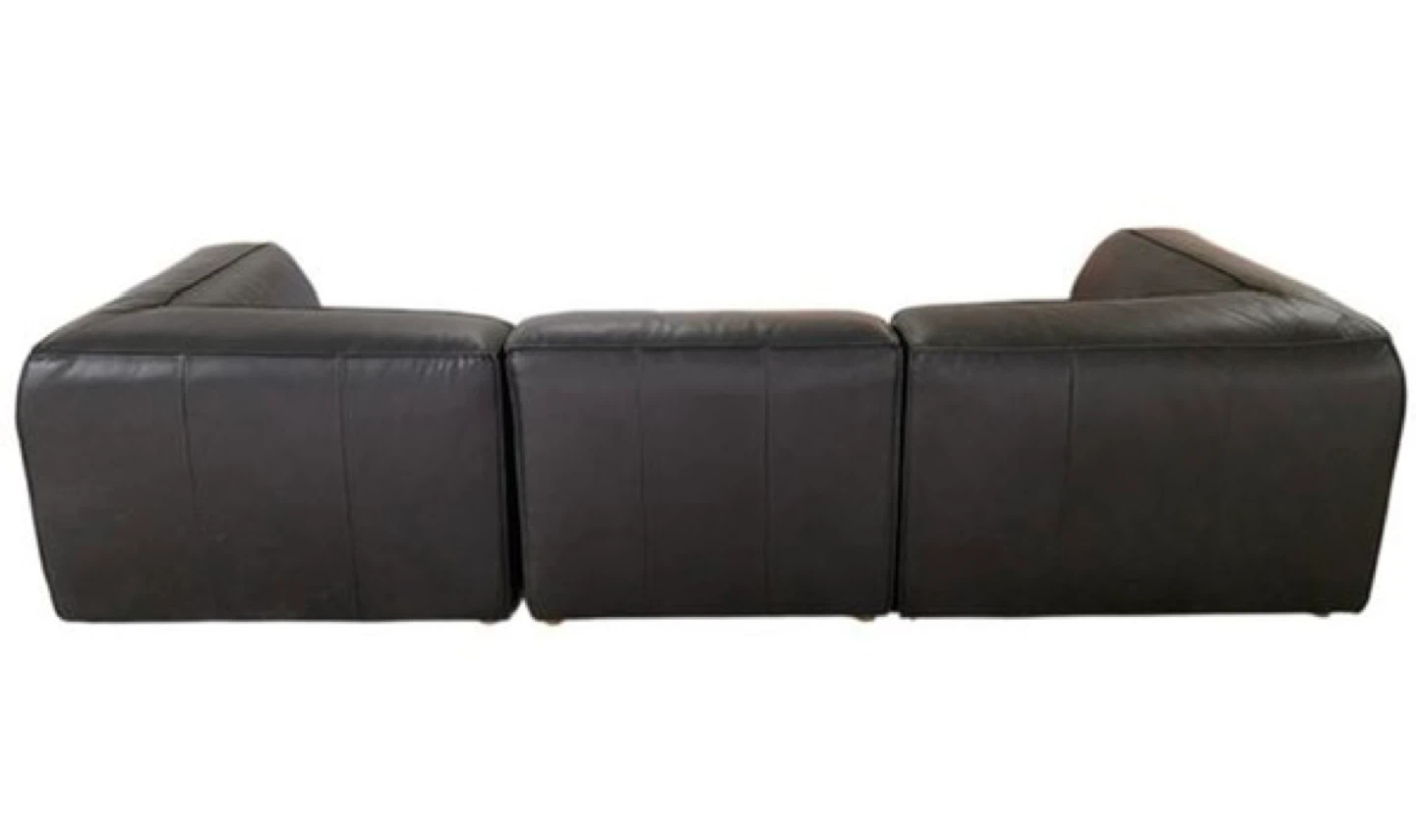 Brand New MOE’S Genuine Leather Modular Sofa - photo 3