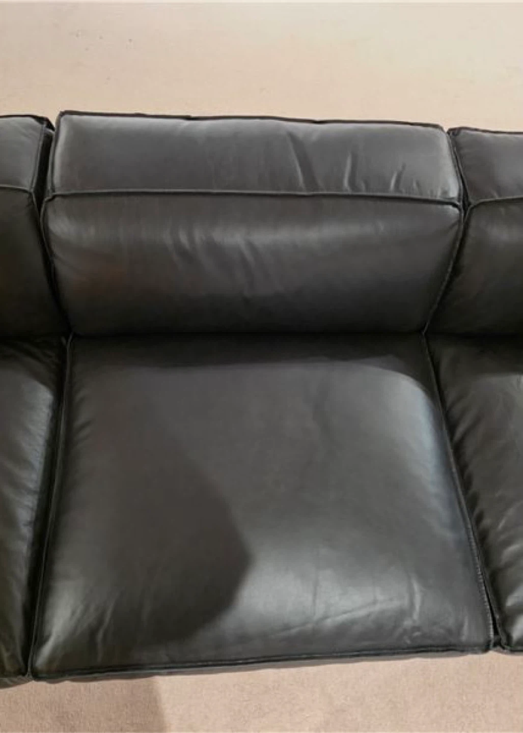 Brand New MOE’S Genuine Leather Modular Sofa - photo 4