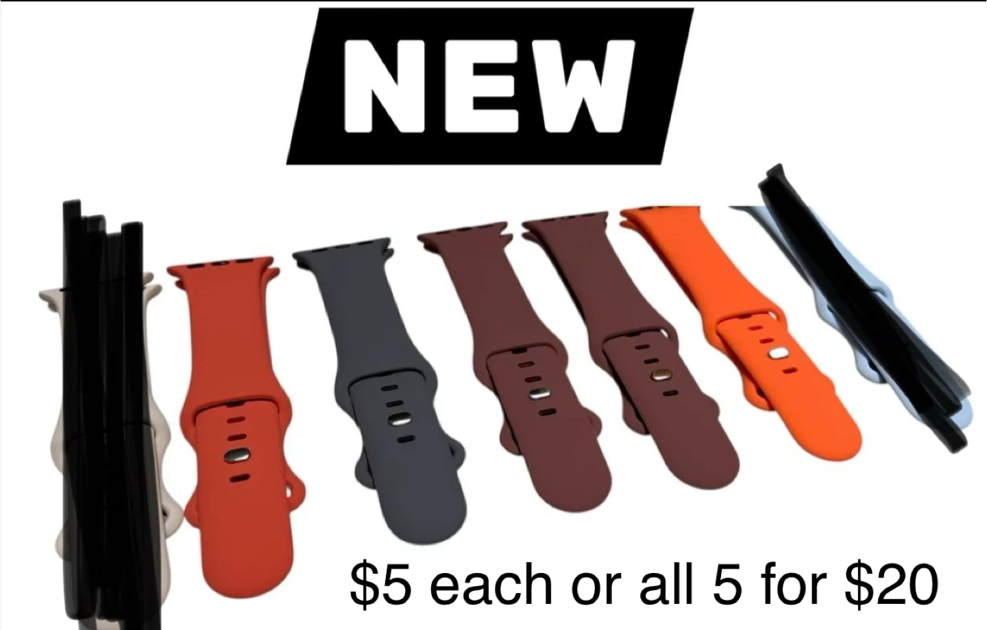 Apple Watch Bands - Variety of Colours!