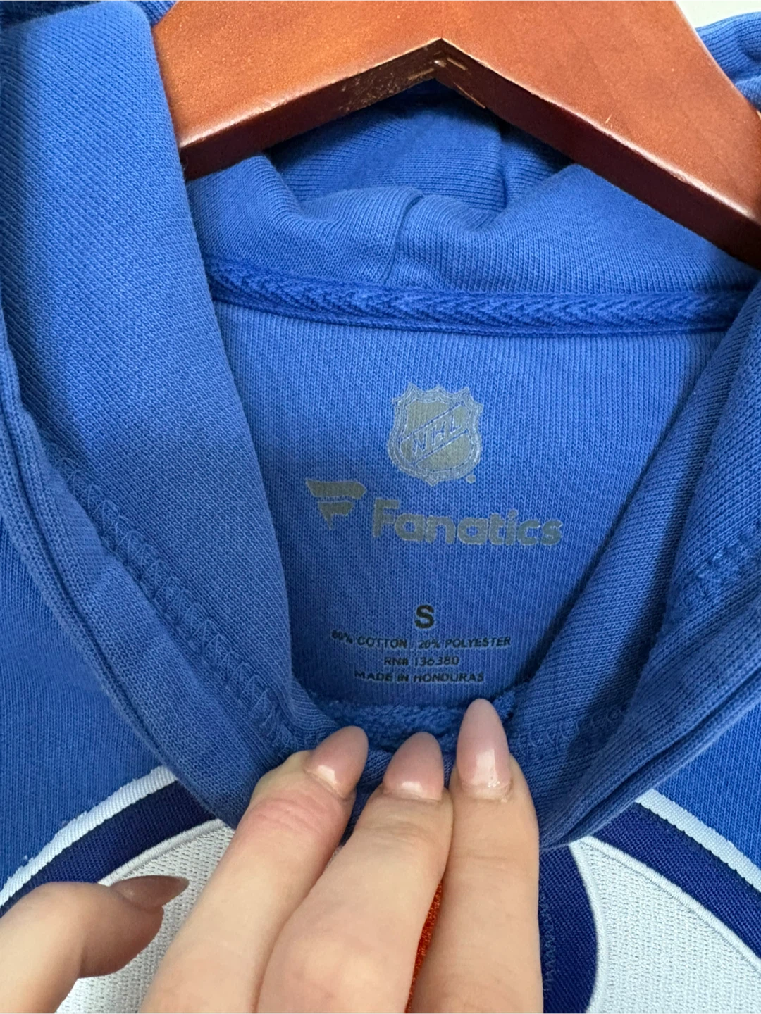 Fanatics Edmonton Oilers "PERZYLO 9" Youth Hoodie - photo 3