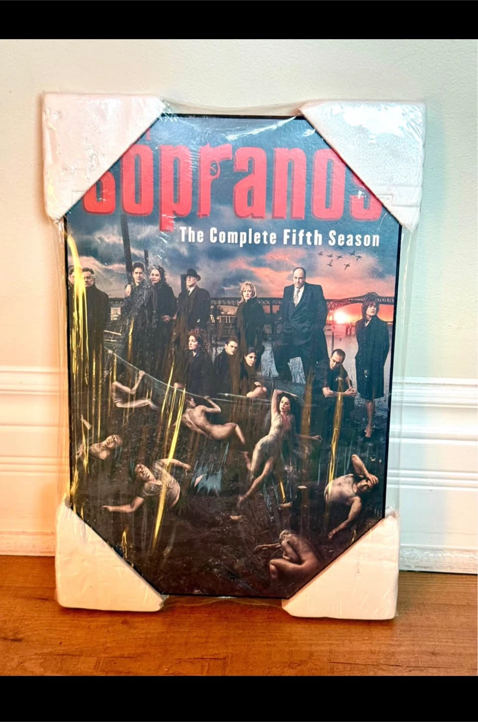 New Sopranos Movie Poster Plaque Season 5