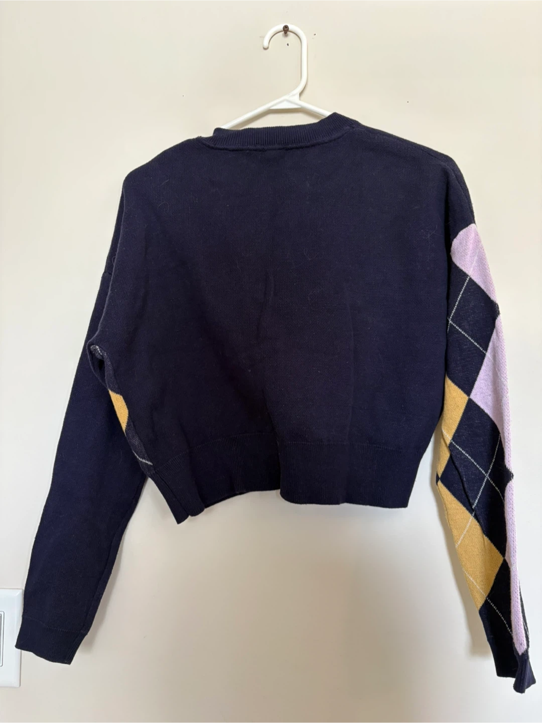 Twik Par Simons Argyle Cardigan - Size S - photo 3