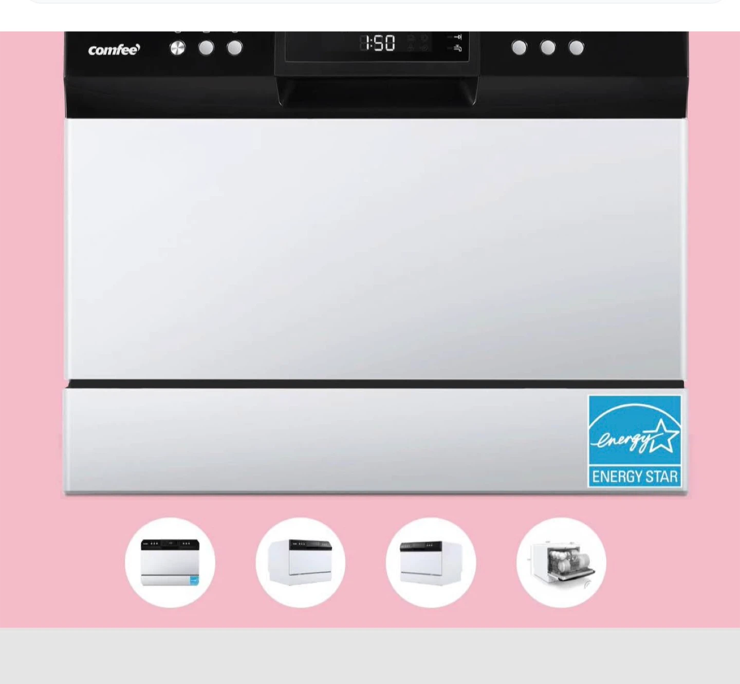 Comfee Countertop Dishwasher - 6 Place Settings - photo 2