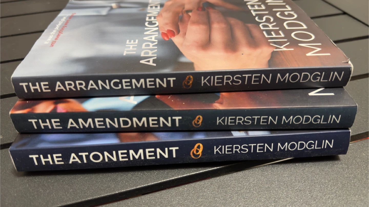 Kiersten Modglin The Arrangement, Amendment, Atonement Novels