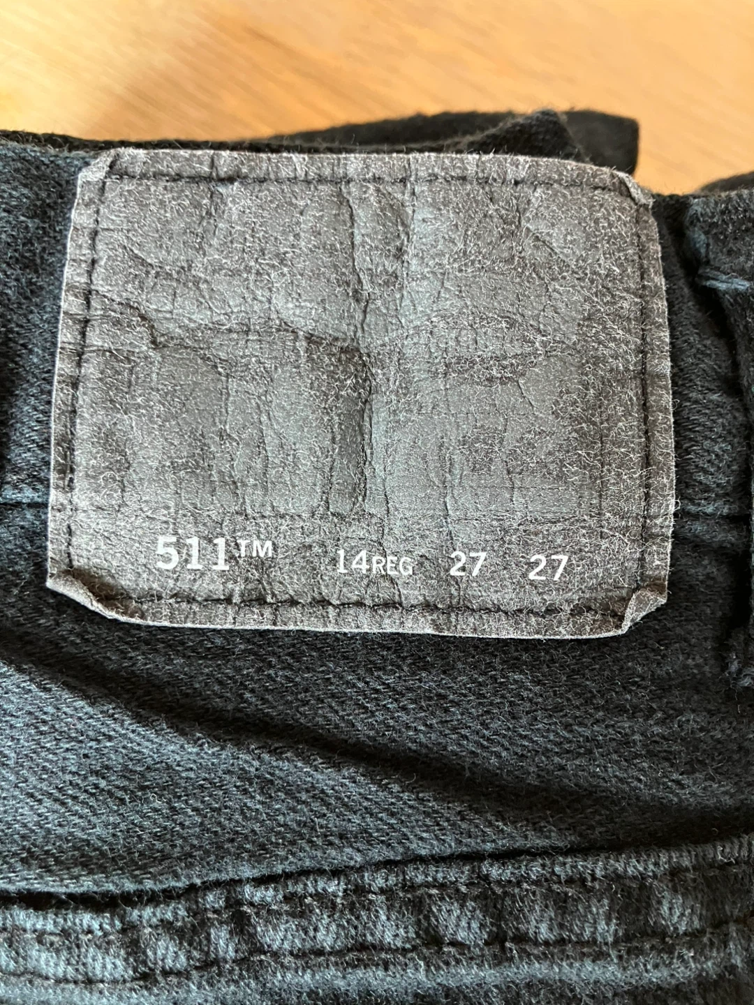 2 Pairs Levi's 511 Jeans Boys Size 14 Reg 27x27 - photo 3