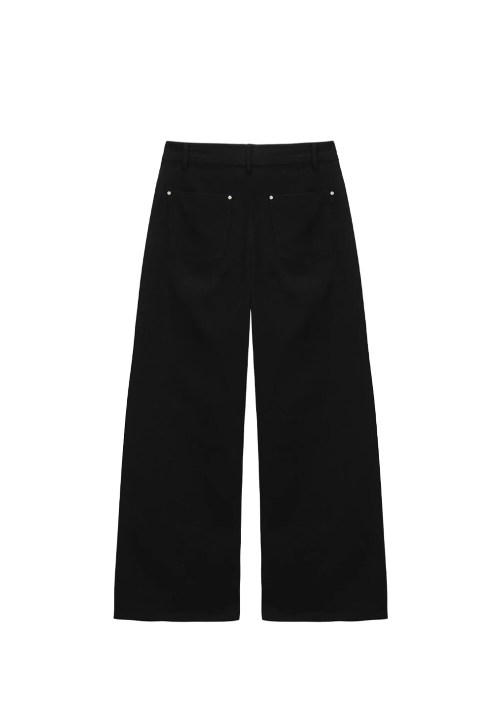 41PRAY Folded Wide Pants / Black - photo 5