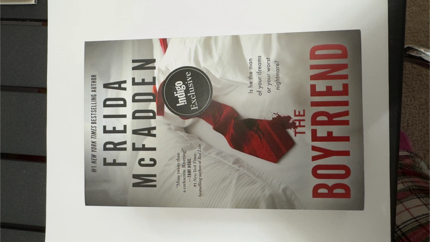 The Boyfriend by Freida McFadden Book