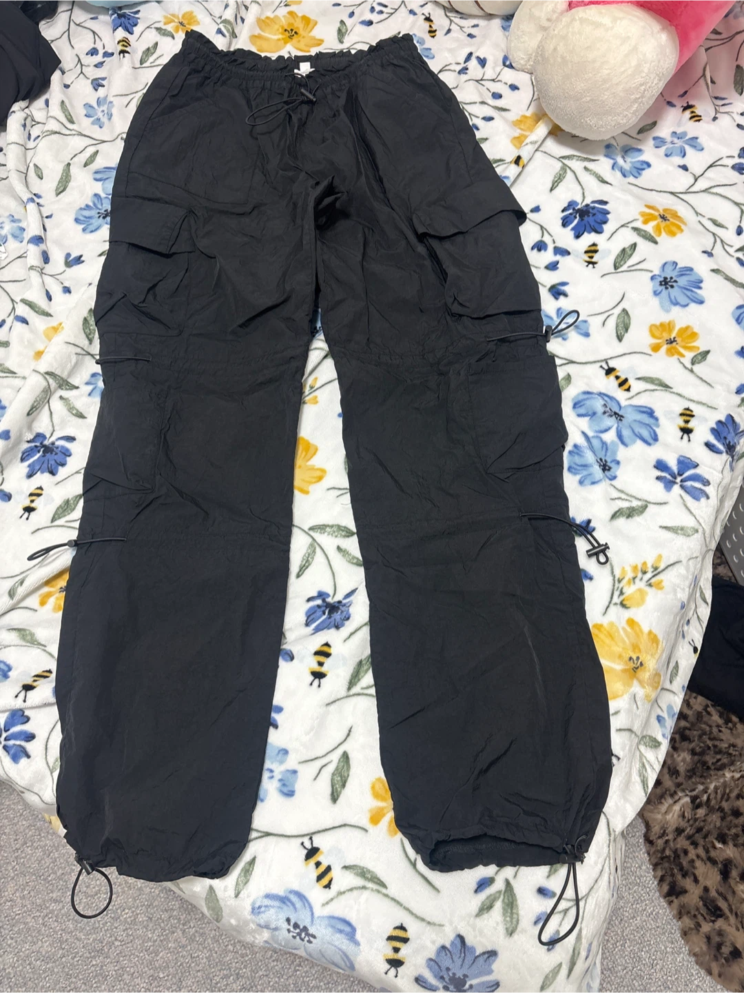 Garage Black Cargo Pants P/S size small