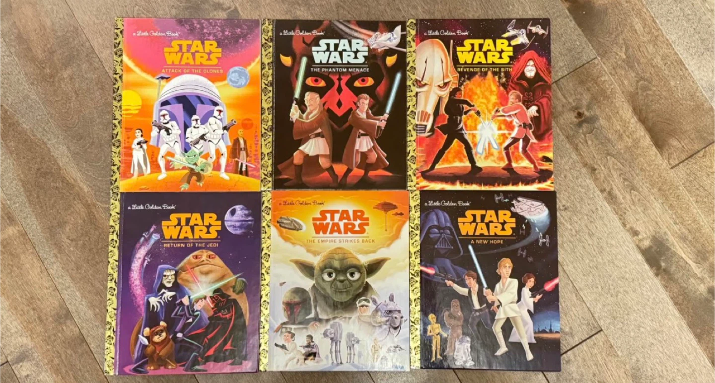 Star Wars Little Golden Books Library Set