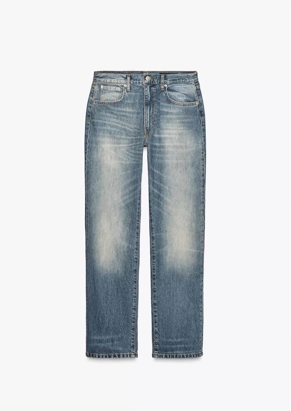 Zara ZW COLLECTION BAGGY LOW-RISE JEANS