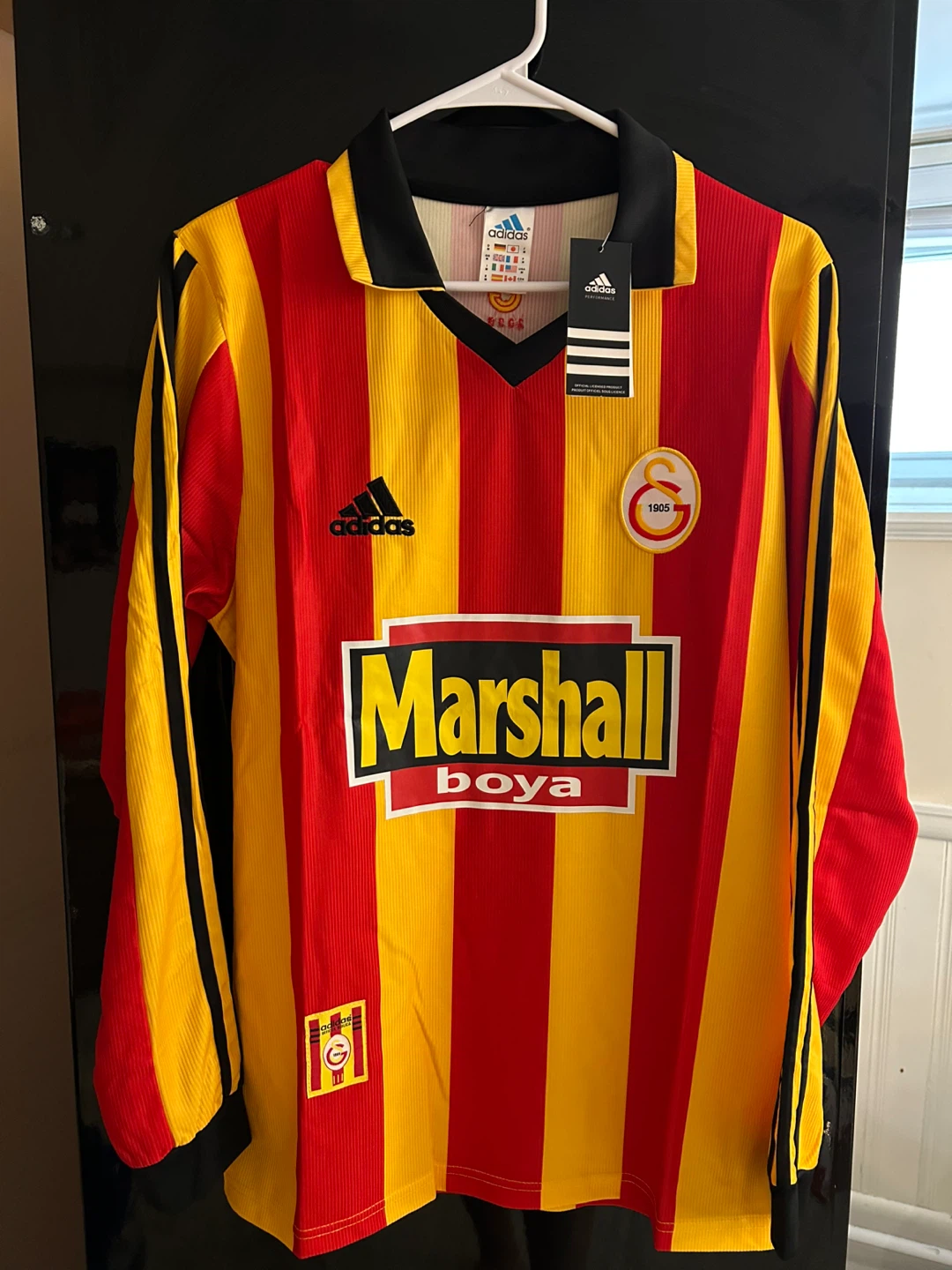 Hagi Galatasaray 1999/2000 season retro uefa cup season jersey - photo 4