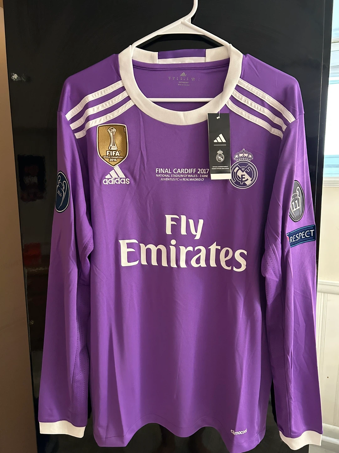 Real Madrid Ronaldo 7 2016/2017 retro  champions league