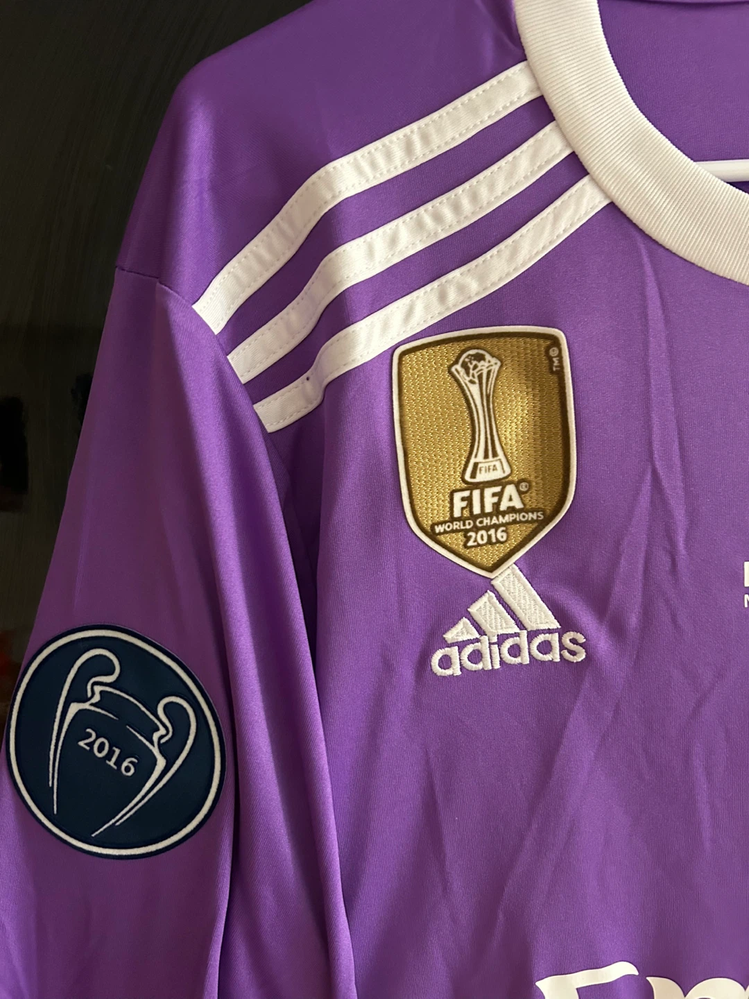 Real Madrid Ronaldo 7 2016/2017 retro  champions league - photo 3