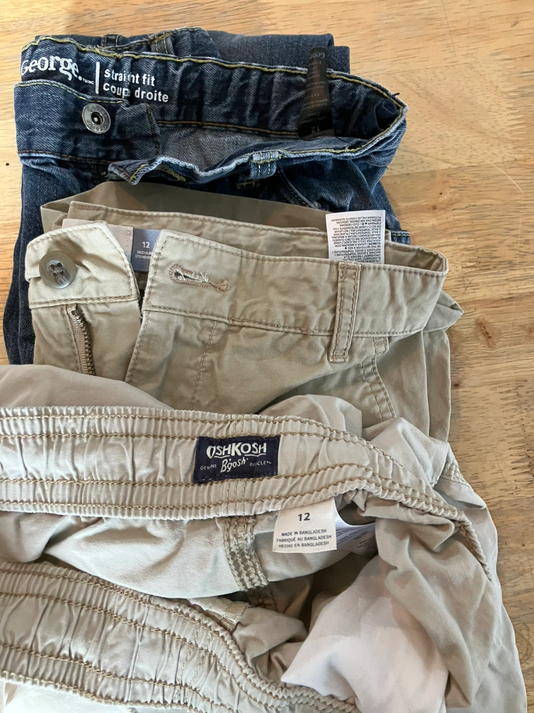 Kids' Jeans and Shorts Bundle Size 12