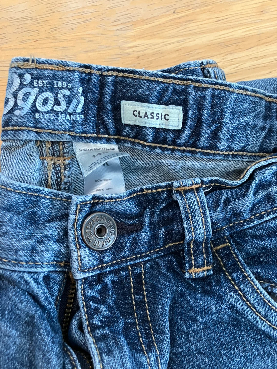 OshKosh B'gosh Blue Jeans - Size 14 - photo 3