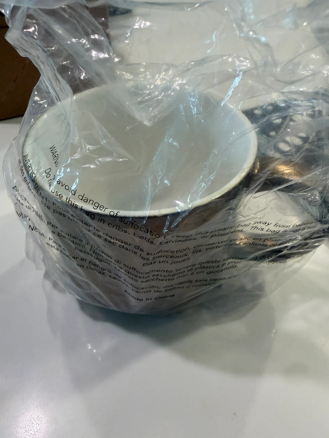 Starbucks Hammered brassed Mug with Saucer - photo 5