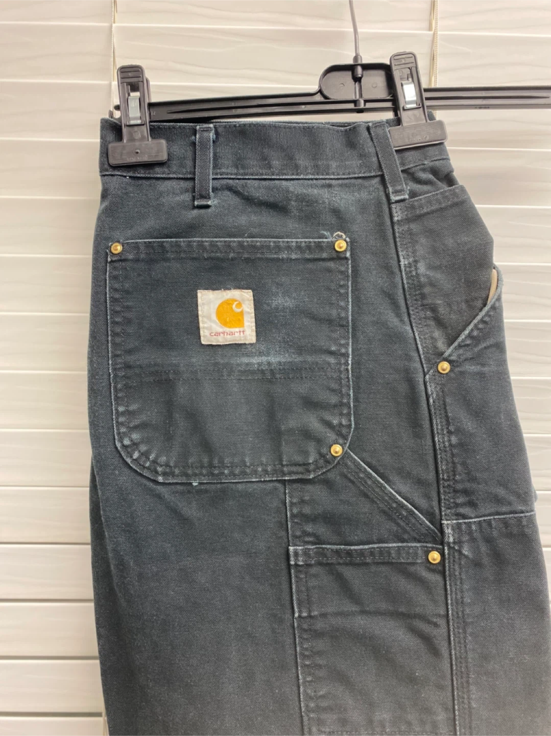 Vintage Carhartt B01 Loose Fit Double-Knee Work Pants - 36x30 - photo 5