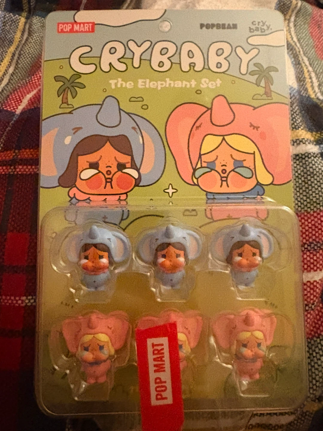 🥕Pop Mart Crybaby The Elephant set.