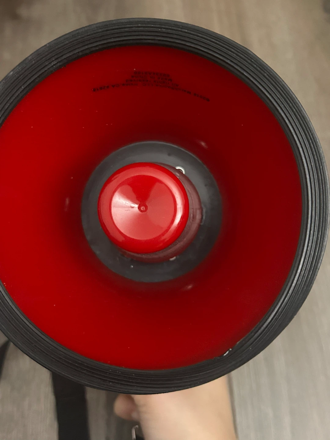 Red Megaphone with Siren Function - photo 3
