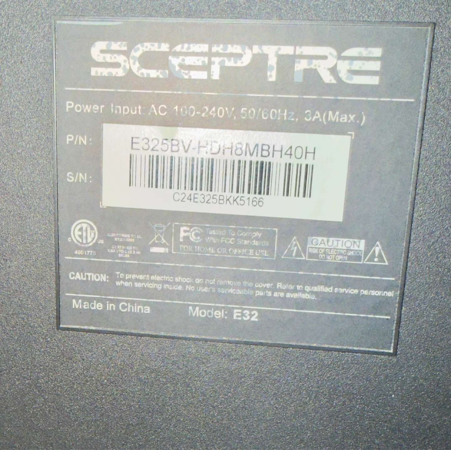 Sceptre E32 Roku Smart LED TV - photo 5