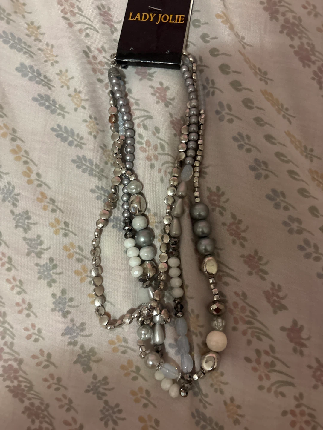 Lady Jolie Multi-Strand Beaded Necklace