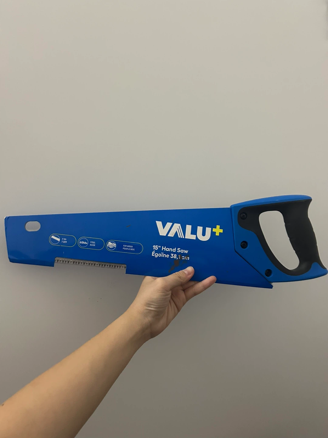VALU+ 15" Hand Saw - For Wood