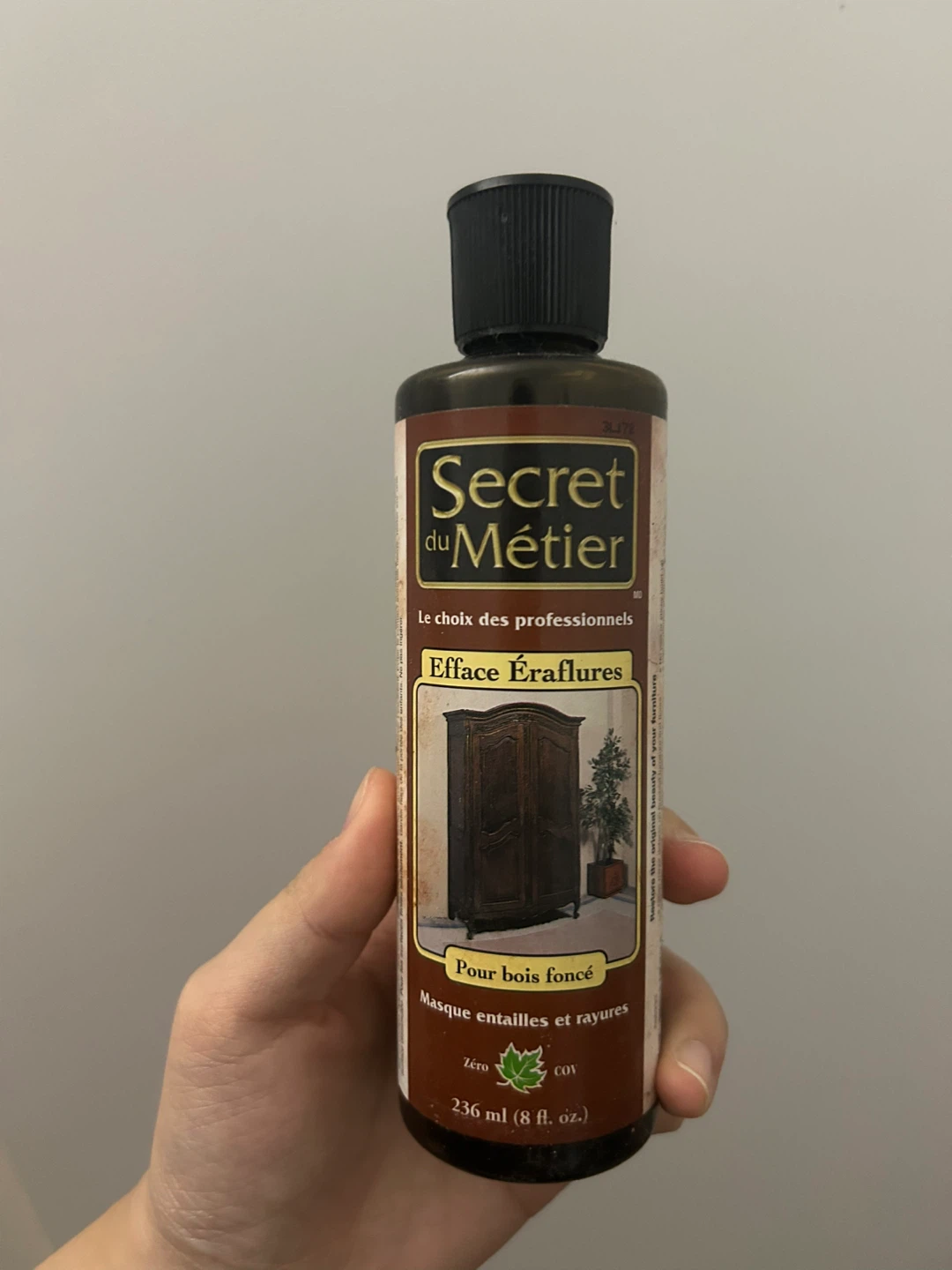 Secret du Métier Dark Wood Scratch Remover 236 ml