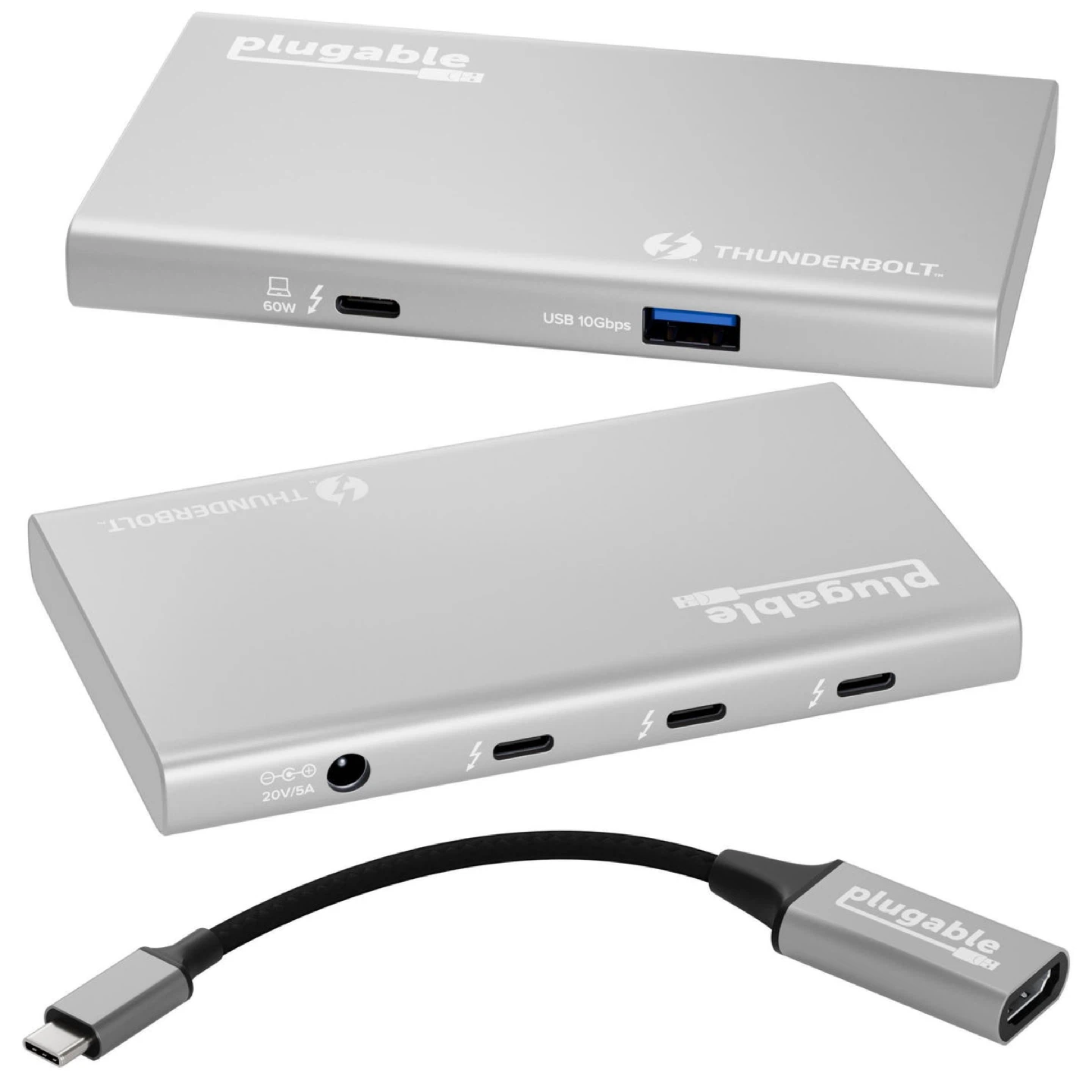 Plugable Thunderbolt 3 Docking Stations
