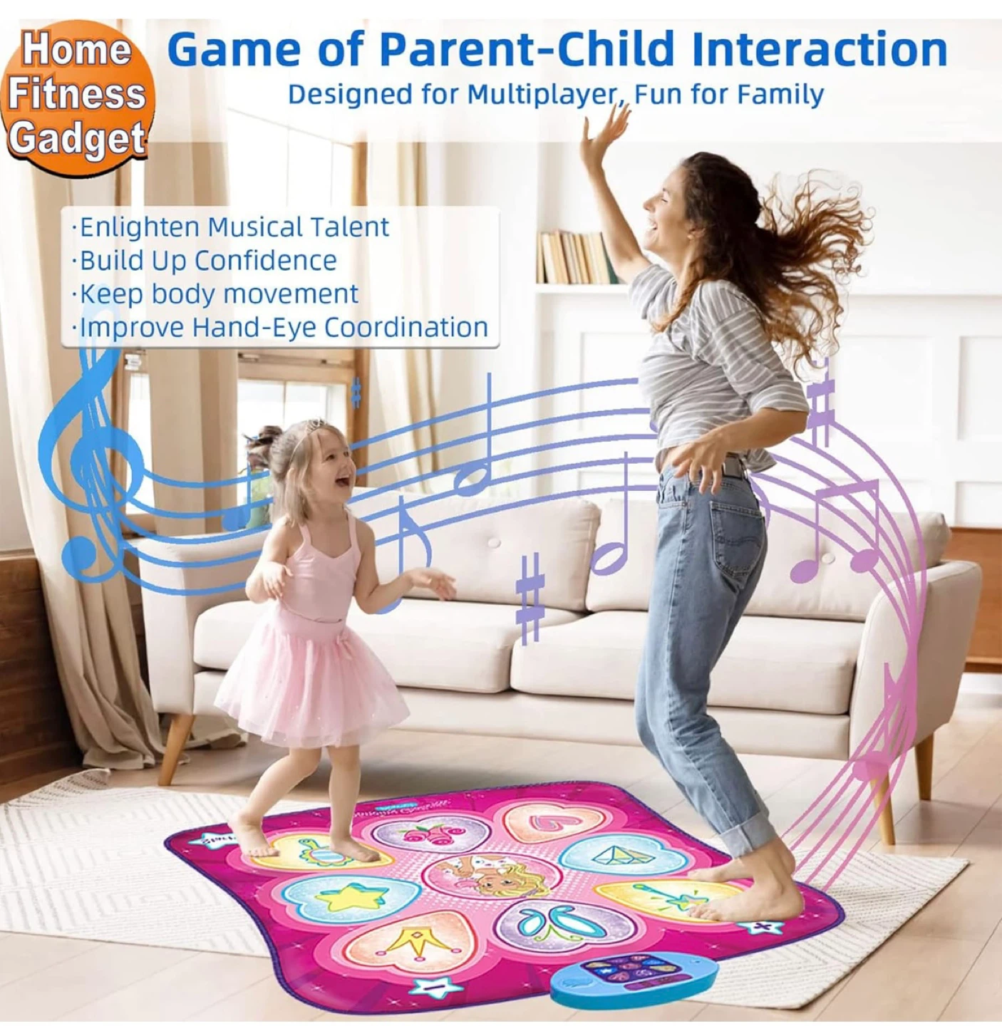 New. SUNLIN Dancing Challenge Playmat - photo 4
