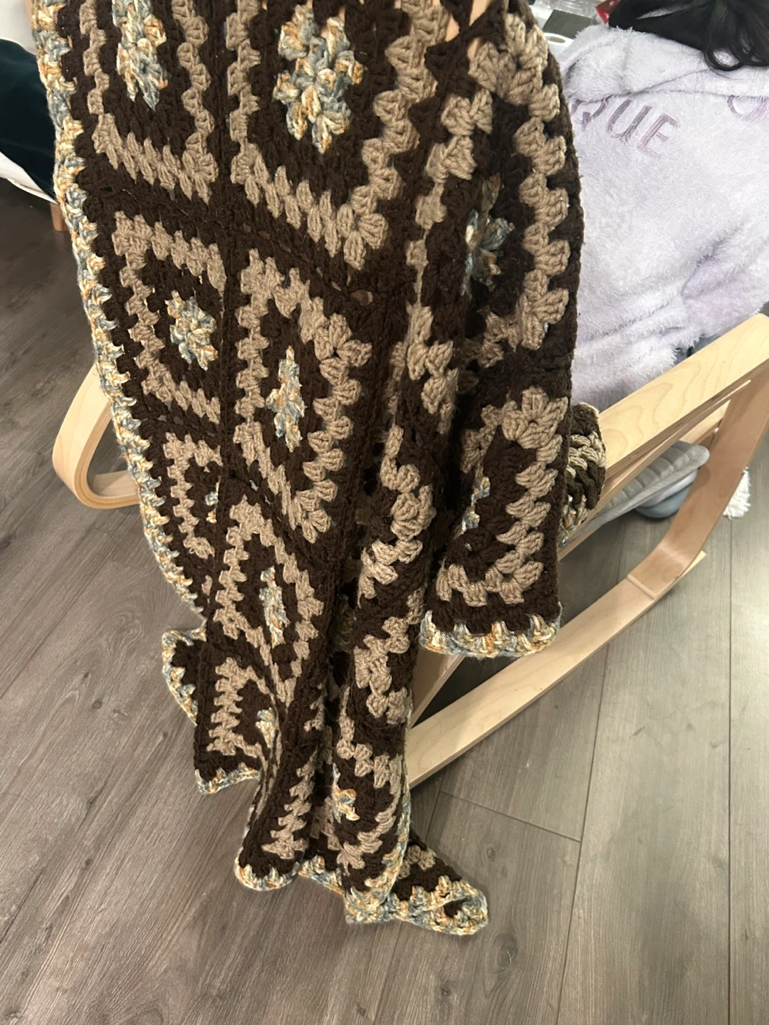 Handmade crochet blanket - photo 2